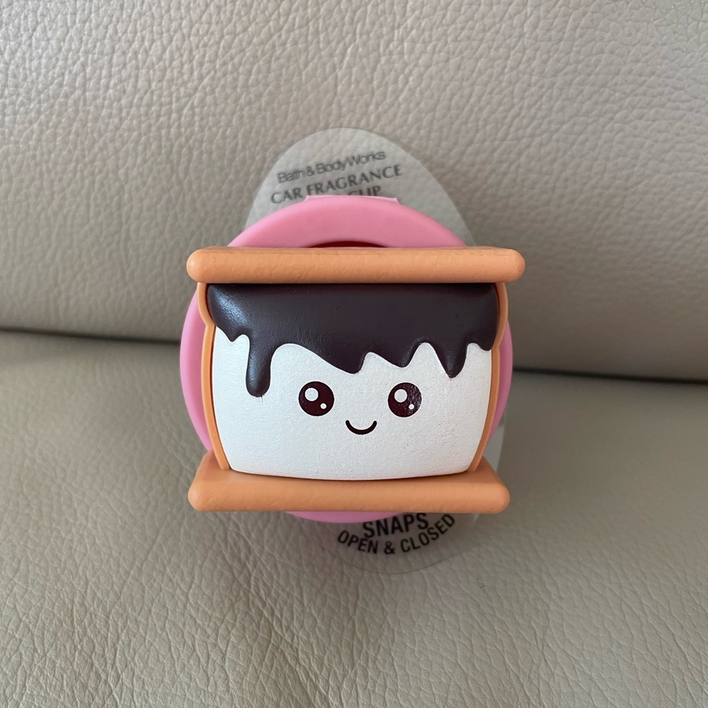 NEW ****S'More Scentportable CAR Visor Clip Bath & Body Works
